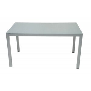 GRENADA alumínium étkezőasztal 140 x 80 cm