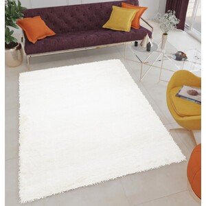 Puha fehér szőnyeg Szélesség: 80 cm | Hossz: 150 cm