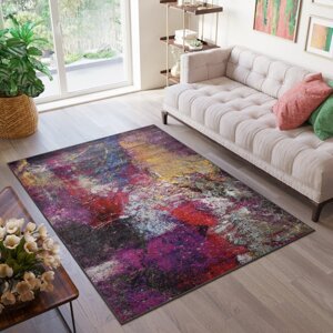 Különleges szőnyeg absztrakt mintával Szélesség: 80 cm | Hossz: 150 cm