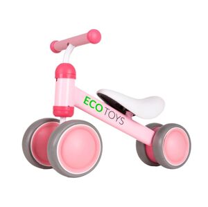 Gyermek kerékpár rózsaszínben ECOTOYS