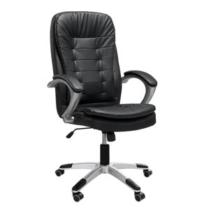 Elegáns irodai szék fekete színben