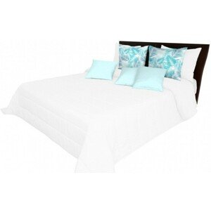 Fehér ágytakaró varrással Szélesség: 240 cm | Hossz: 240 cm