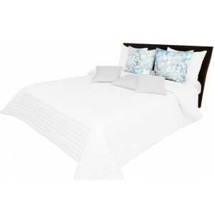 Fehér ágytakaró varrással Szélesség: 240 cm | Hossz: 260 cm