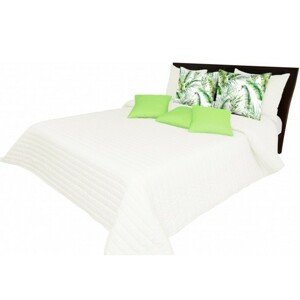 Világos krémszínű ágytakarók varrással Szélesség: 220 cm | Hossz: 240 cm