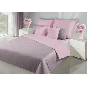 Gyönyörű lila-rózsaszín kétoldalas ágynemű 3 rész: 1db 160 cmx200 + 2db 70 cmx80
