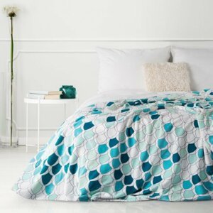 Modern takaró gyönyörű türkiz színekben Szélesség: 70 cm | Hossz: 160 cm
