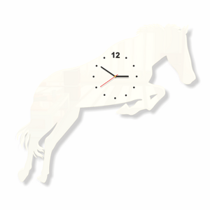 Ló nappali falióra Bézs