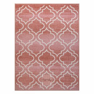 Eredeti régi rózsaszín szőnyeg skandináv stílusban Szélesség: 120 cm | Hossz: 160 cm