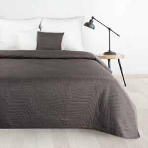 Modern ágytakaró Boni barna Szélesség: 170 cm | Hossz: 210 cm
