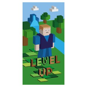 Strandtörölköző Minecraft szerelmeseinek Szélesség: 70 cm | Hossz: 140 cm