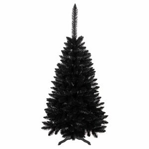 Fekete karácsonyfa 150 cm